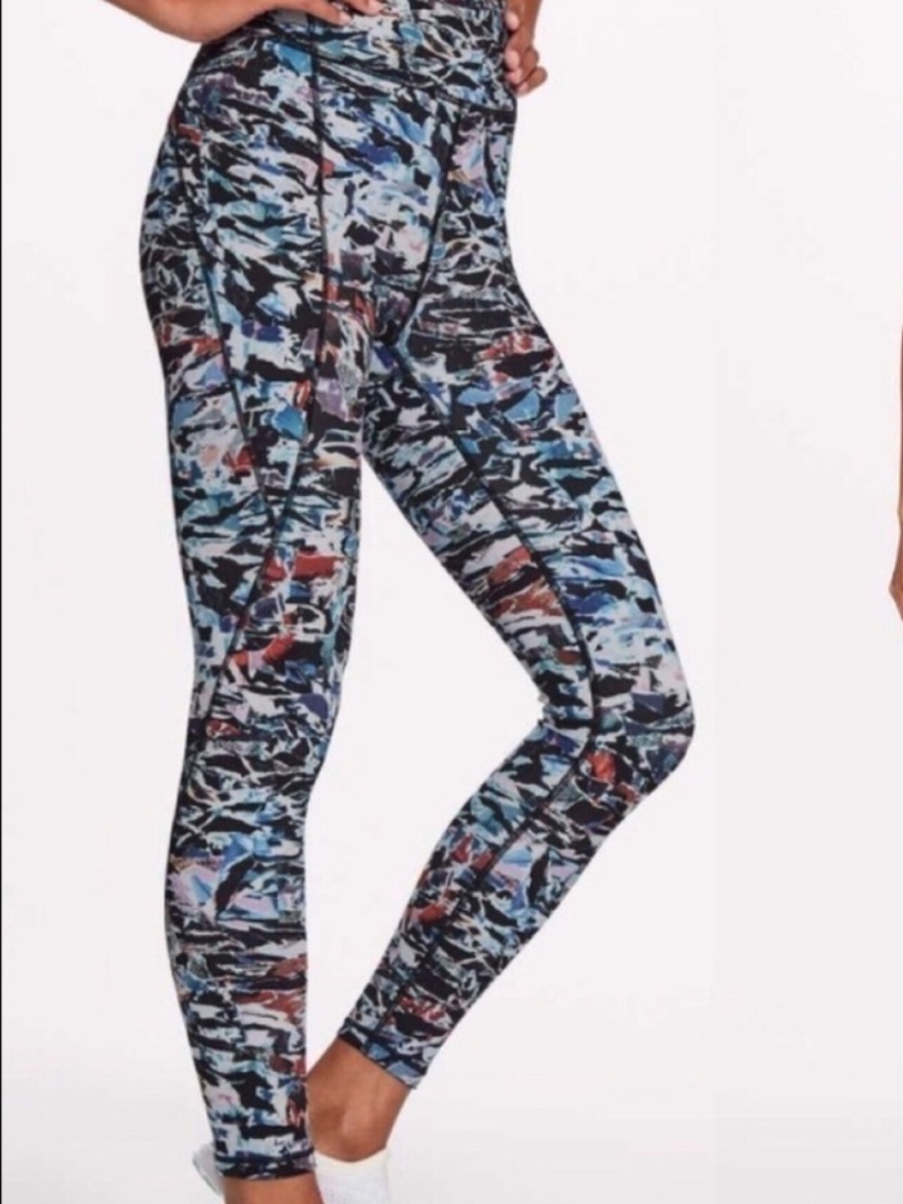 lululemon athletica Abstract Multicolor High-Rise Leggings